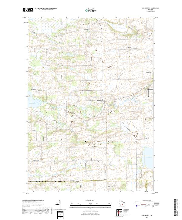 USGS Topographic Map – Manchester