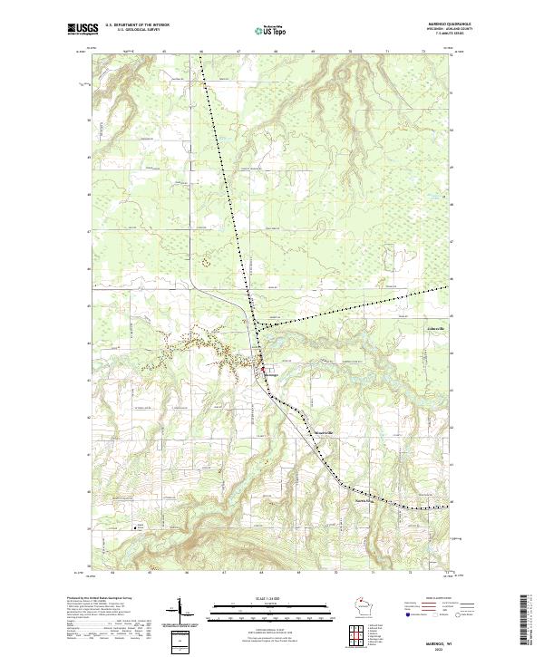 USGS Topographic Map – Marengo