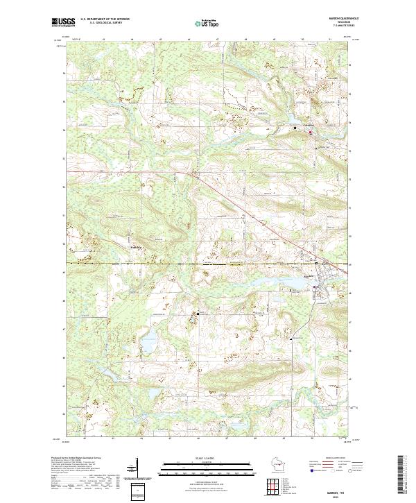 USGS Topographic Map – Marion