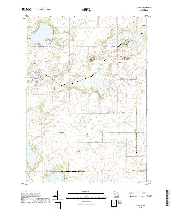 USGS Topographic Map – Markesan