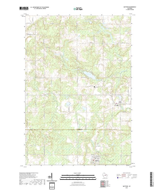USGS Topographic Map – Mattoon