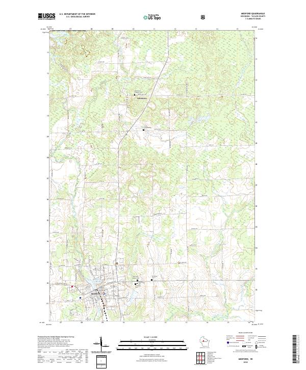 USGS Topographic Map – Medford