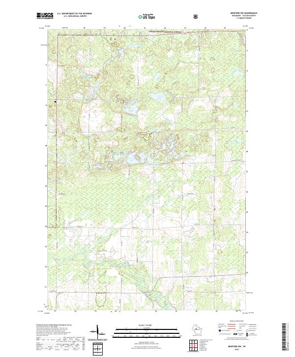 USGS Topographic Map – Medford NW