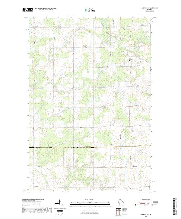 USGS Topographic Map – Medford SW