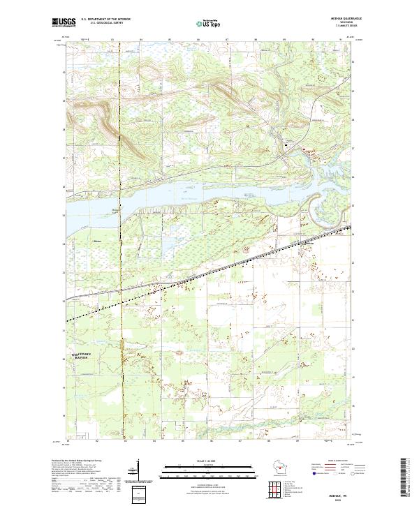 USGS Topographic Map – Meehan