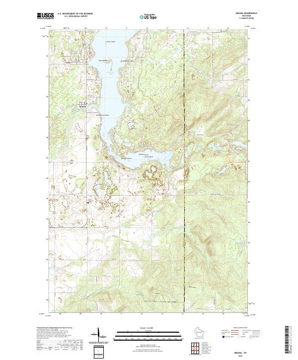 USGS Topographic Map – Mikana