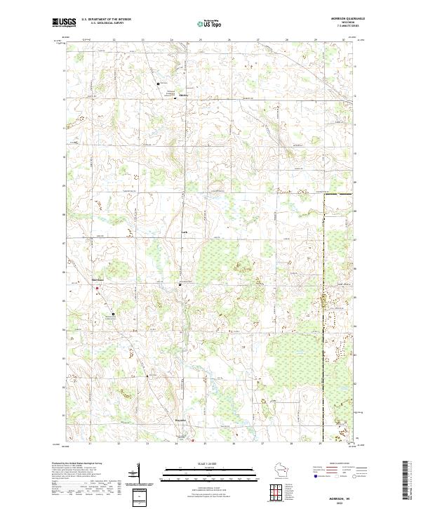 USGS Topographic Map – Morrison