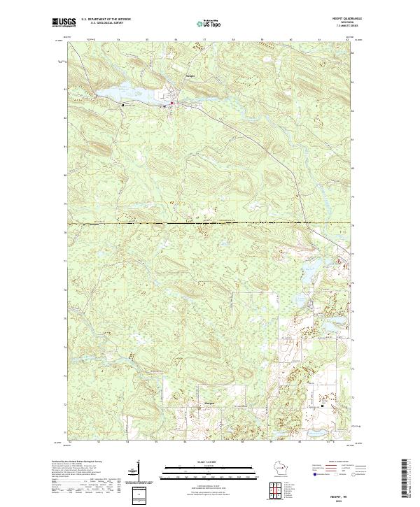 USGS Topographic Map – Neopit