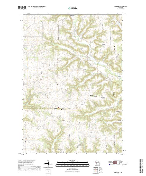 USGS Topographic Map – Nerike Hill