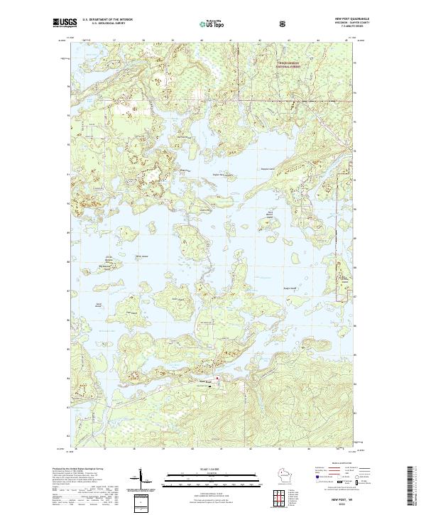 USGS Topographic Map – New Post