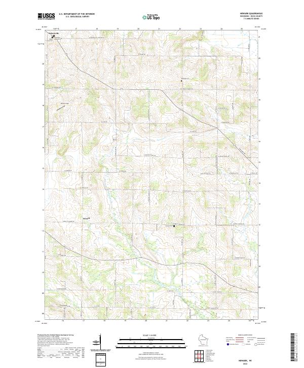 USGS Topographic Map – Newark