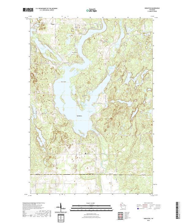 USGS Topographic Map – Nobleton