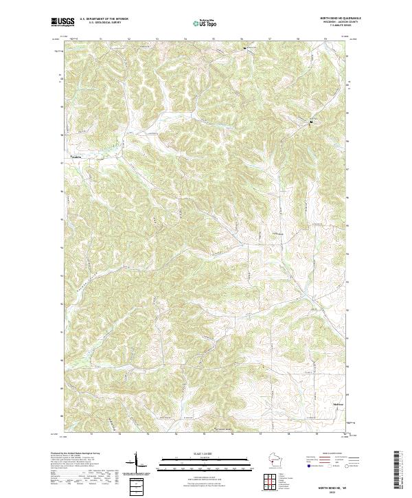 USGS Topographic Map – North Bend NE