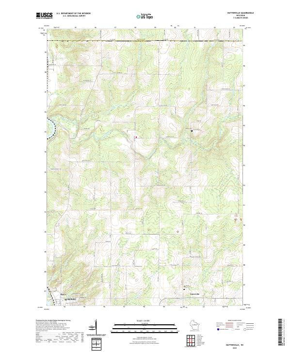 USGS Topographic Map – Nutterville