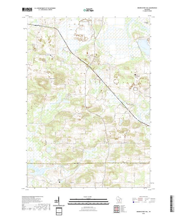 USGS Topographic Map – Observatory Hill