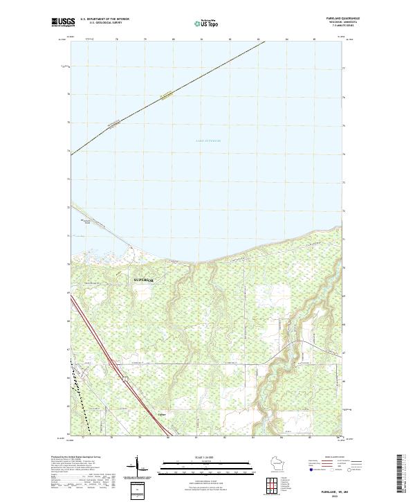 USGS Topographic Map – Parkland