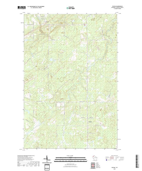 USGS Topographic Map – Patzau