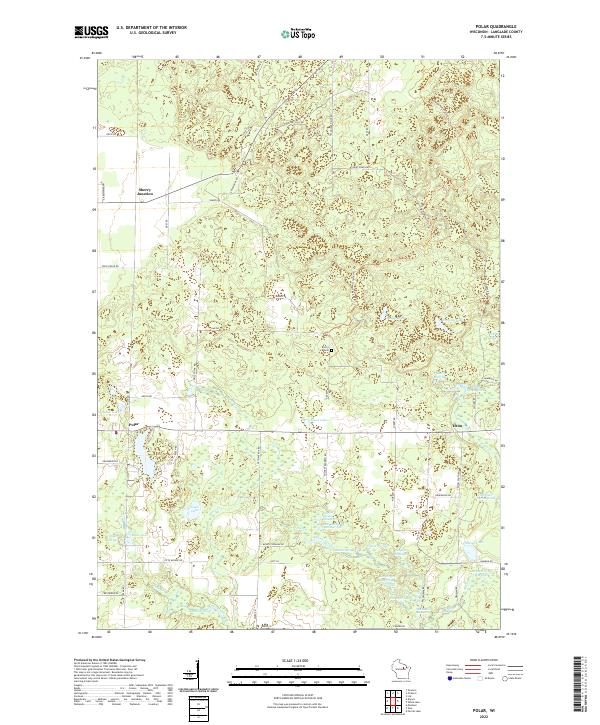 USGS Topographic Map – Polar