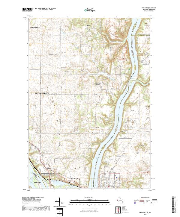 USGS Topographic Map – Prescott