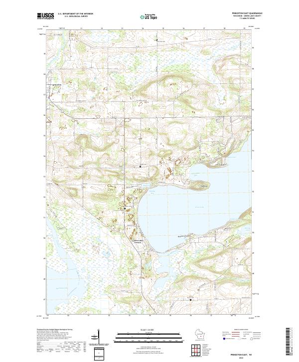 USGS Topographic Map – Princeton East