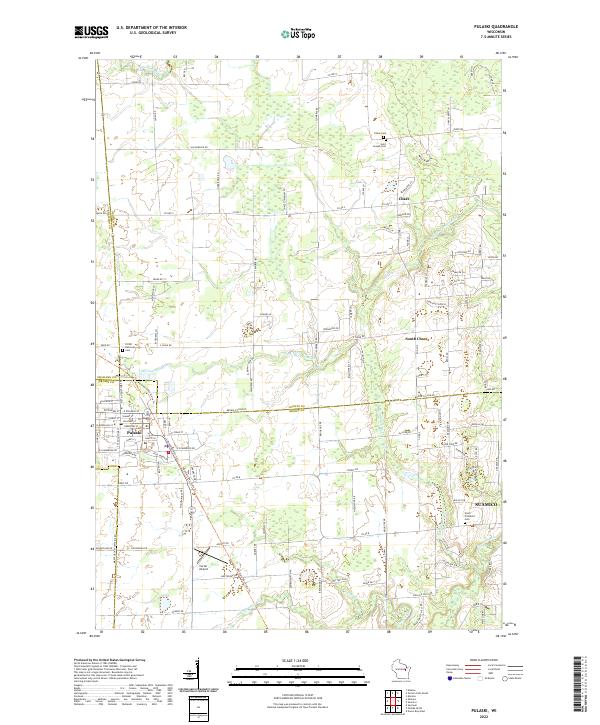 USGS Topographic Map – Pulaski