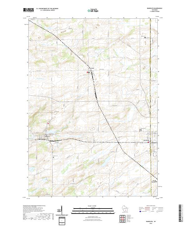 USGS Topographic Map – Randolph