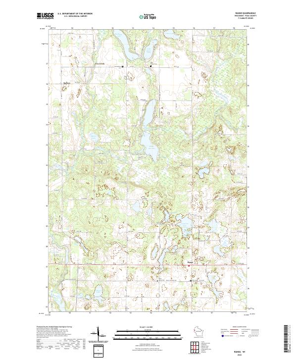 USGS Topographic Map – Range