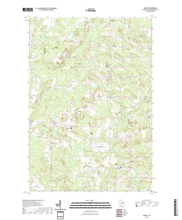 USGS Topographic Map – Regina