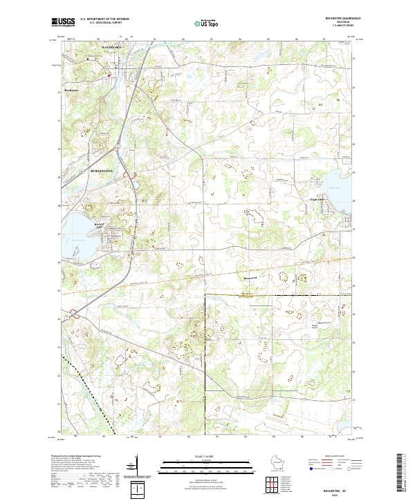 USGS Topographic Map – Rochester