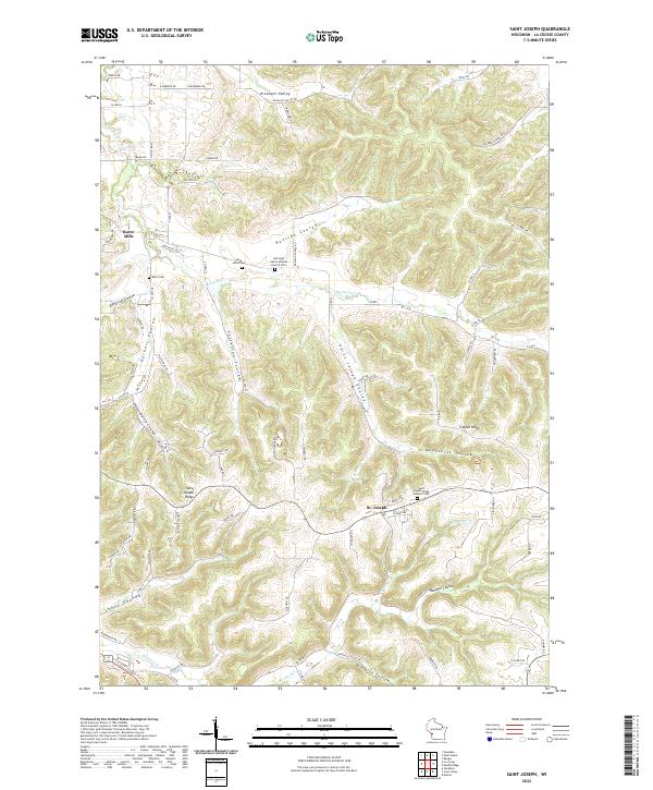 USGS Topographic Map – Saint Joseph