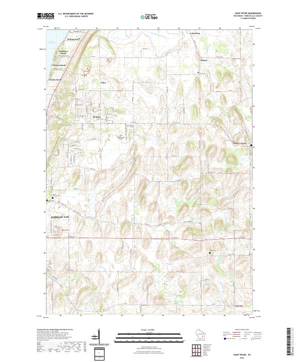 USGS Topographic Map – Saint Peter