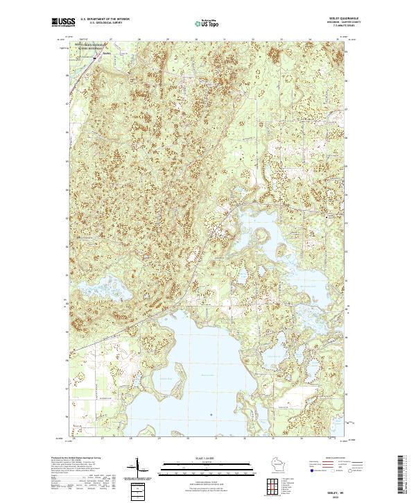 USGS Topographic Map – Seeley