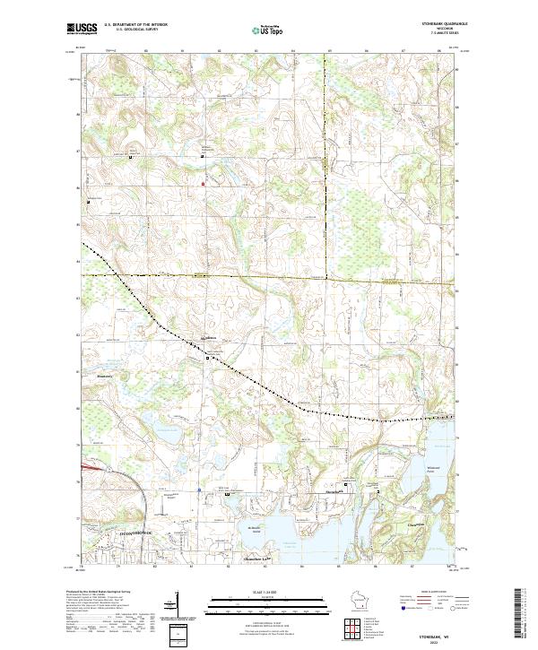 USGS Topographic Map – Stonebank