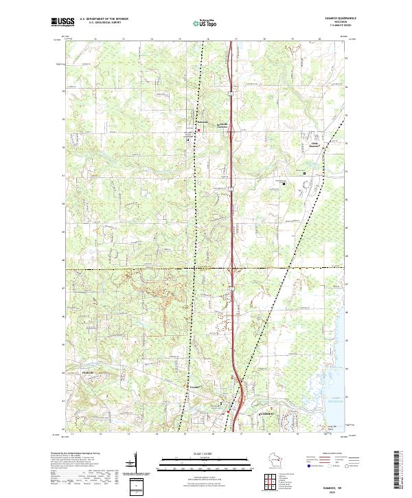 USGS Topographic Map – Suamico