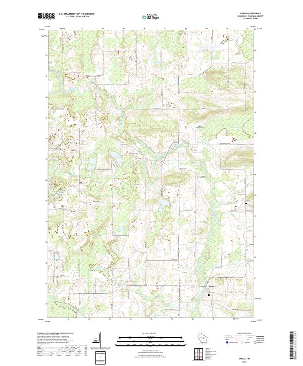 USGS Topographic Map – Symco