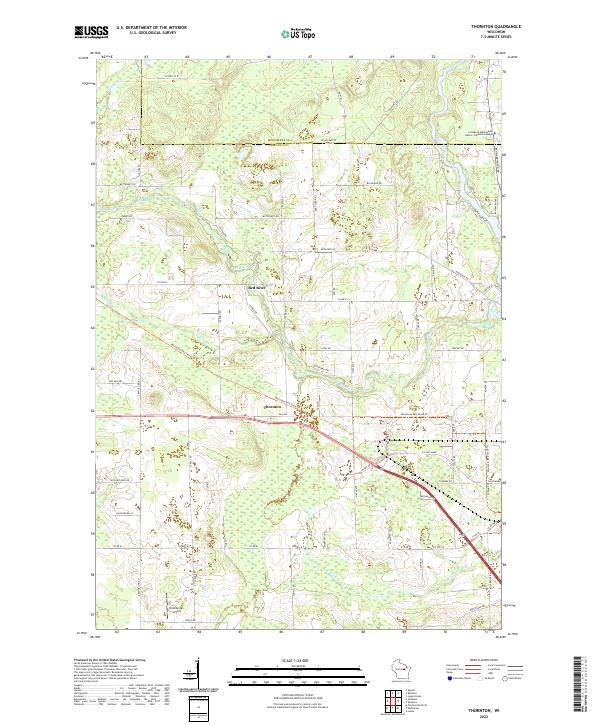 USGS Topographic Map – Thornton