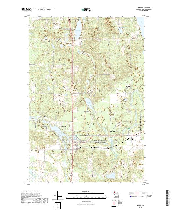 USGS Topographic Map – Trego
