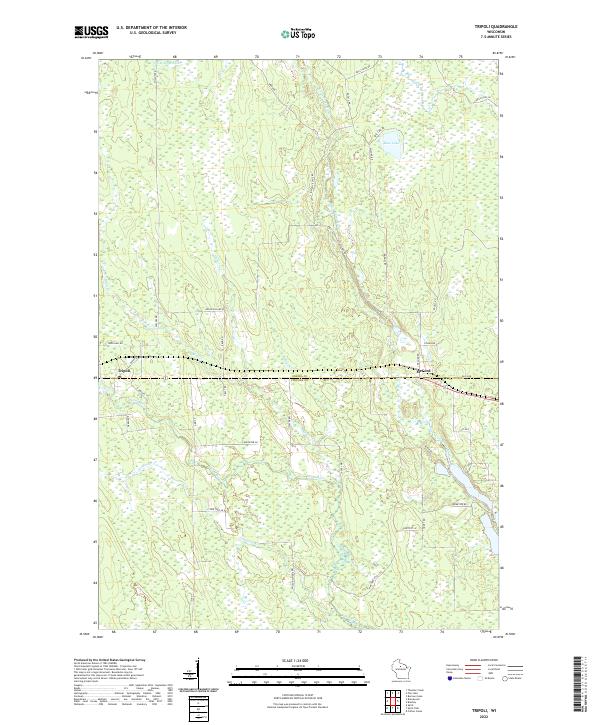 USGS Topographic Map – Tripoli