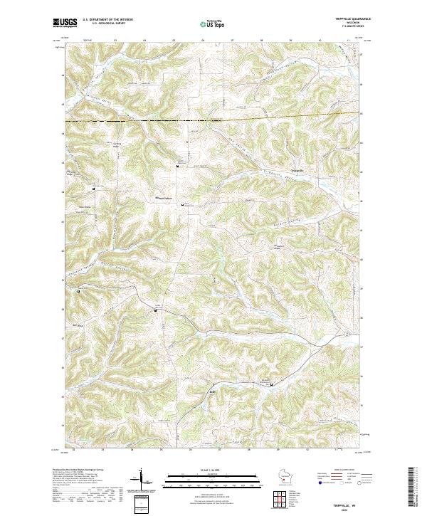 USGS Topographic Map – Trippville