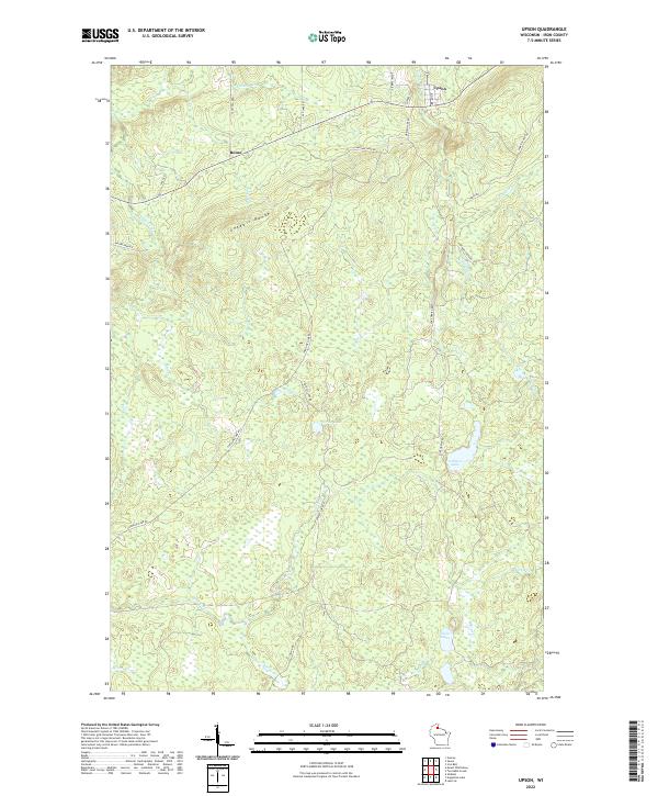 USGS Topographic Map – Upson