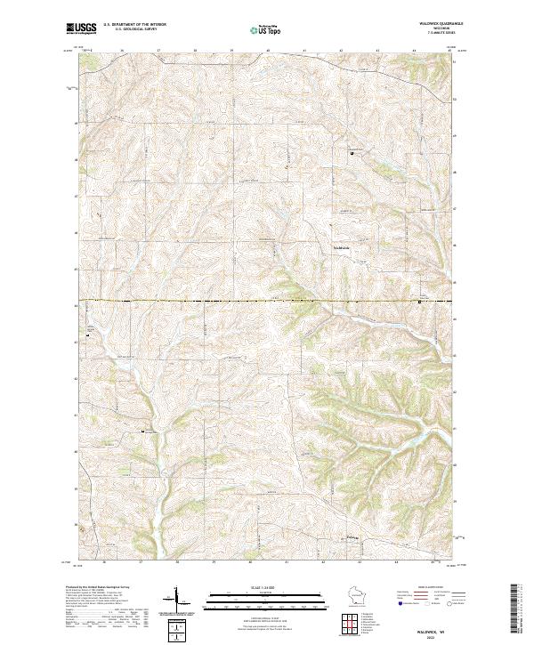 USGS Topographic Map – Waldwick