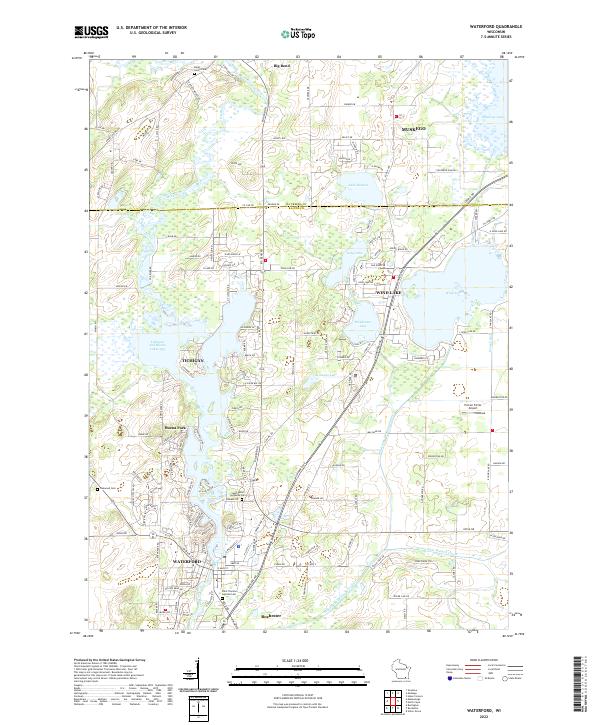USGS Topographic Map – Waterford