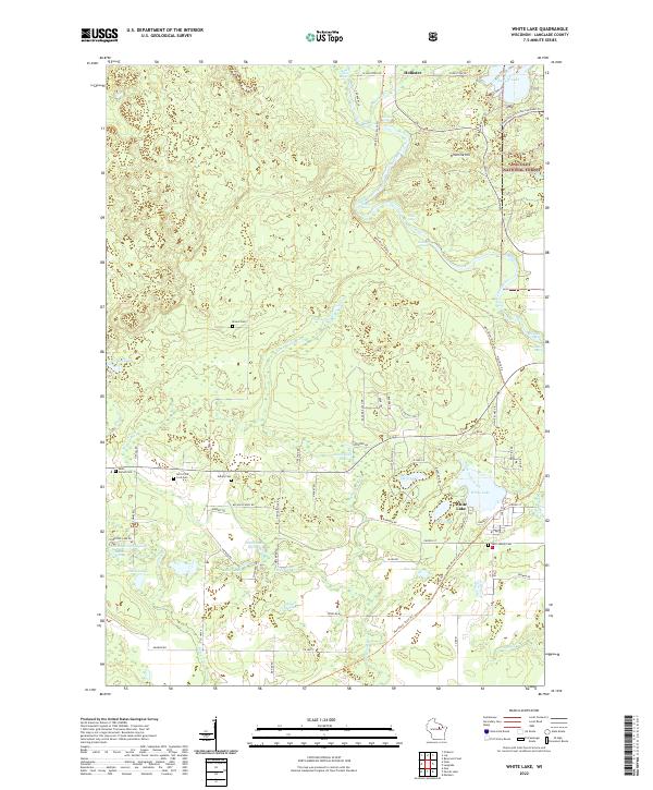 USGS Topographic Map – White Lake