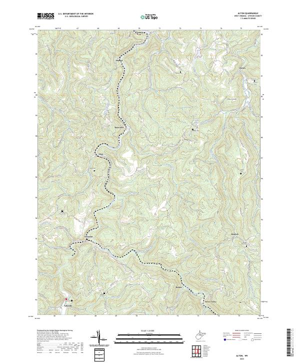 USGS Topographic Map – Alton
