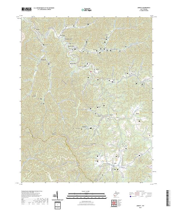 USGS Topographic Map – Arnett