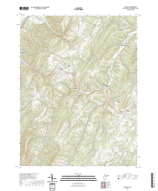 USGS Topographic Map – Augusta