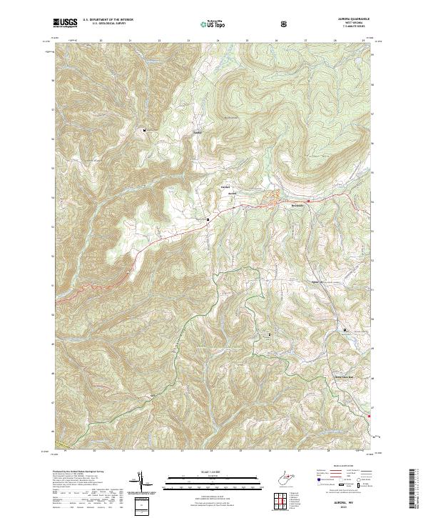 USGS Topographic Map – Aurora