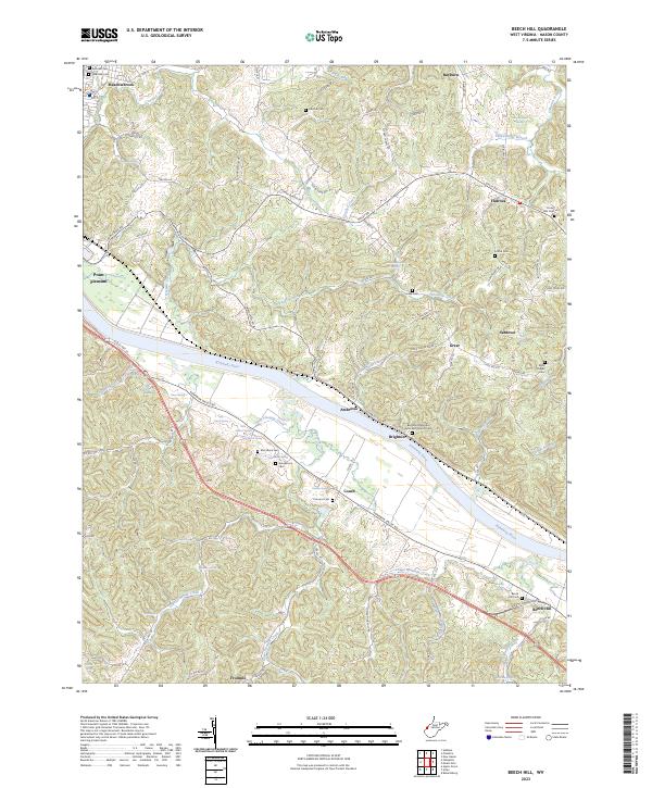USGS Topographic Map – Beech Hill