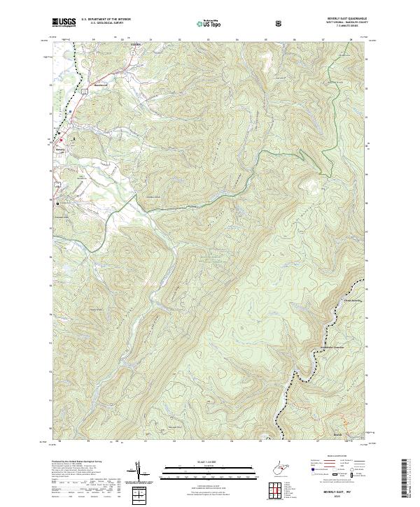 USGS Topographic Map – Beverly East