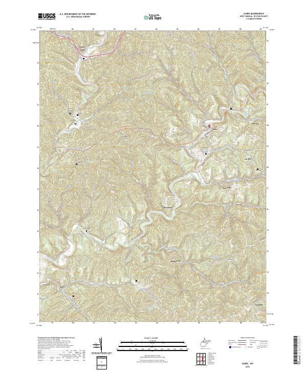 USGS Topographic Map – Cairo